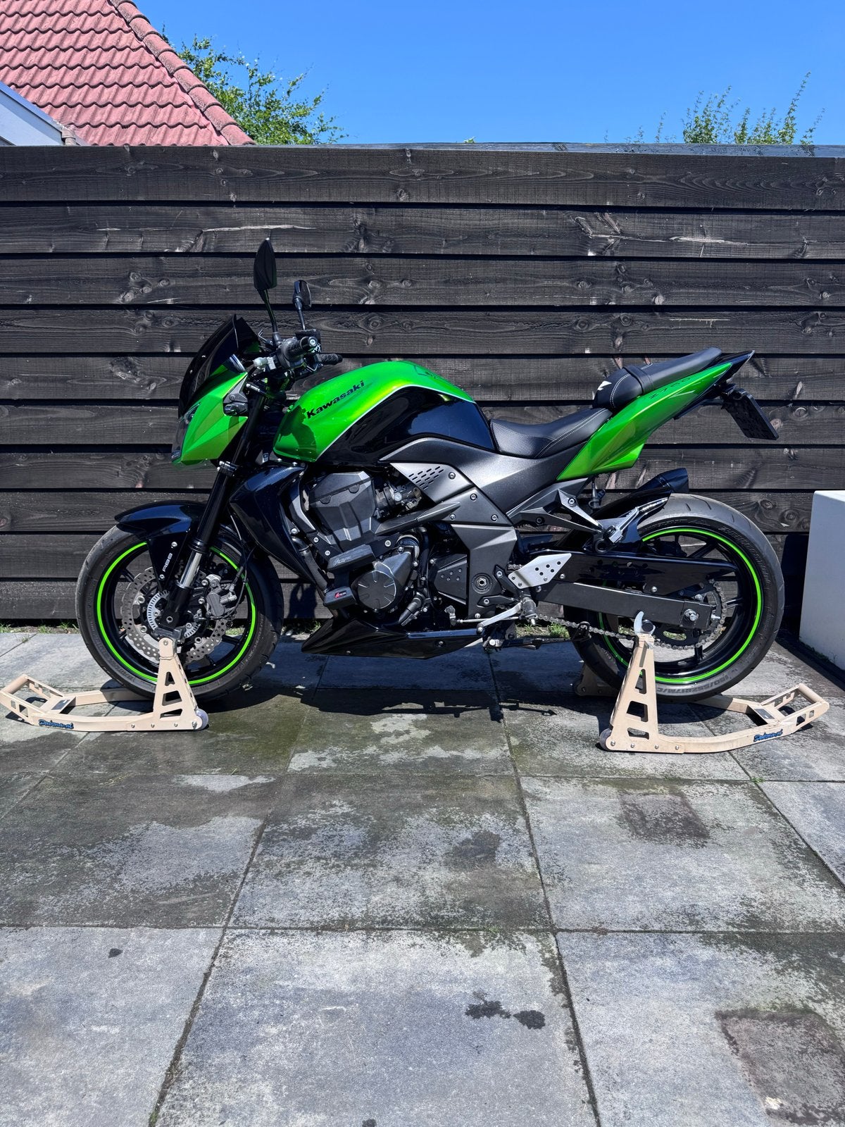 Kawasaki Z750 2009 | 34.000 km | Akrapovič | Kleppen gesteld, Sportuitlaat, Occasion, 4 cilinders, Motorrijbewijs A