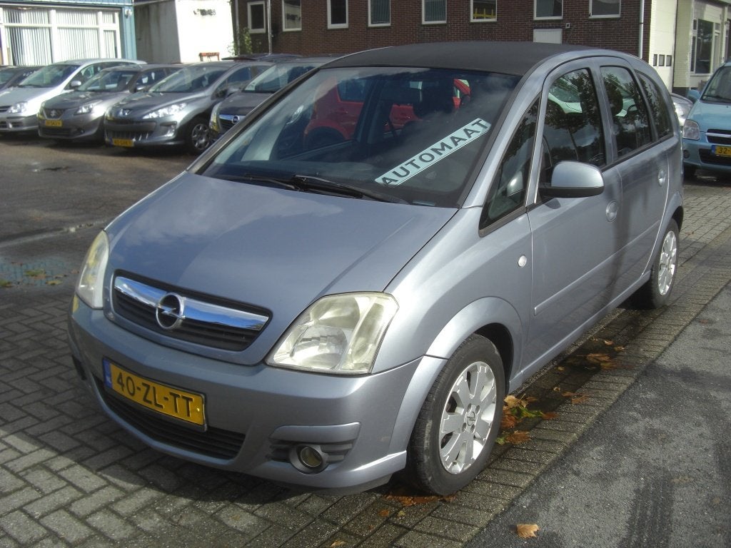 Opel Meriva 1.6-16V Temptation, 15 km/l, Gebruikt, 4 cilinders, Origineel Nederlands