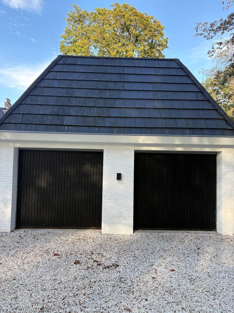 2x Garagedeur kanteldeur kiepdeur Hormann Berry 2500 x 2250, Ophalen, Gebruikt, Garagedeur, 120 cm of meer