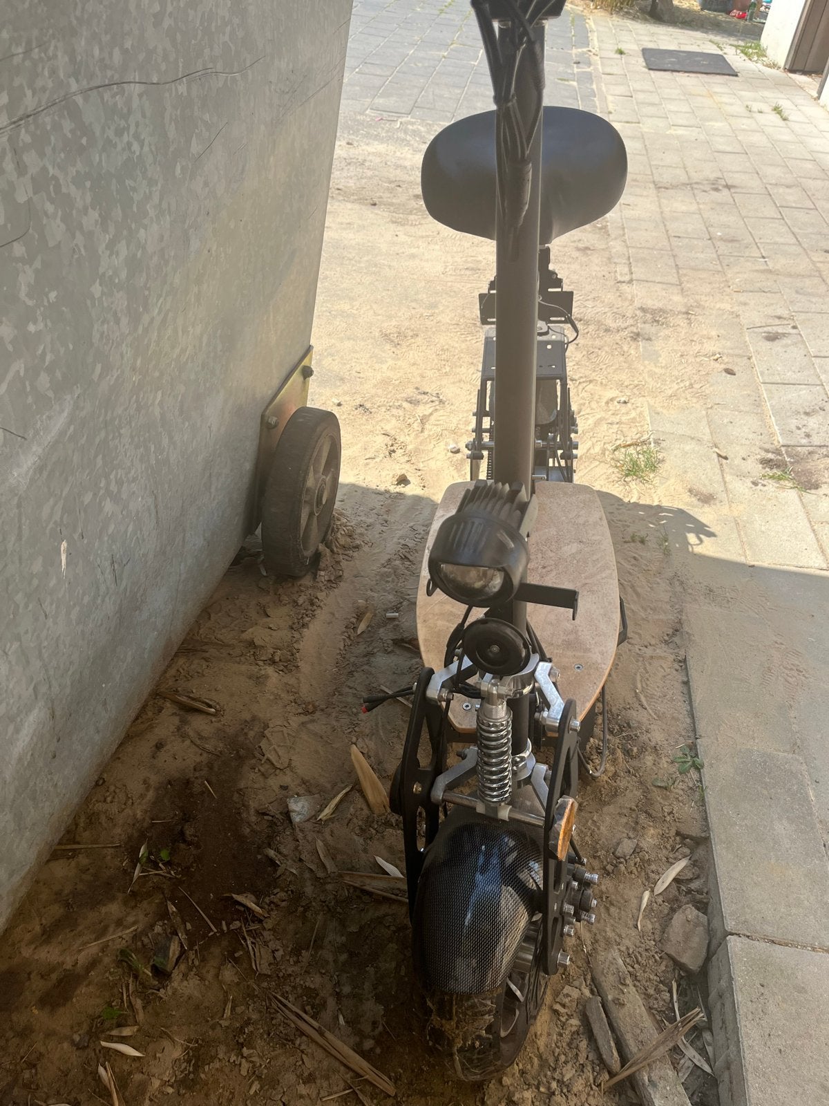Captain Pro Força Elektrische Step zonder Laadkabel en Akku, Fietsen en Brommers, Steps, Ophalen of Verzenden, Gebruikt, Elektrische step (E-scooter)