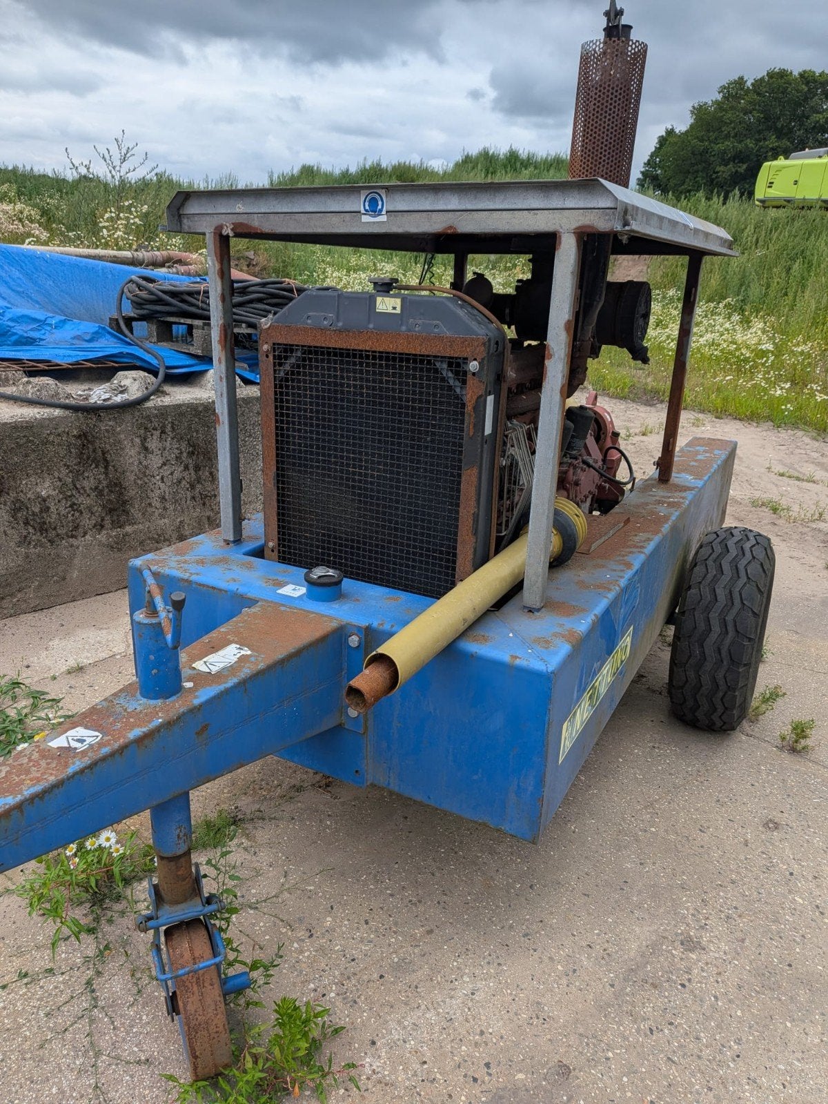 Nettuno Motorunit Iveco 100 PK met Elcos beveiliging, Ophalen, Beregening en Drainage