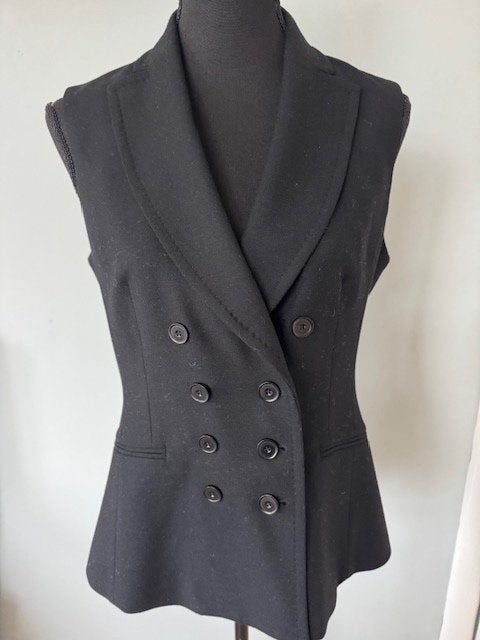 Nieuw mouwloos zwart colbert van Karen Miller maat 40, Maat 38/40 (M), Karen Millen, Zwart, Nieuw