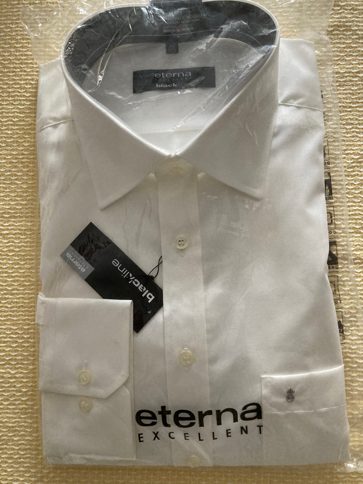 Nieuw Eterna overhemd , maat 44 / XL, Ophalen, Eterna, Wit, Nieuw