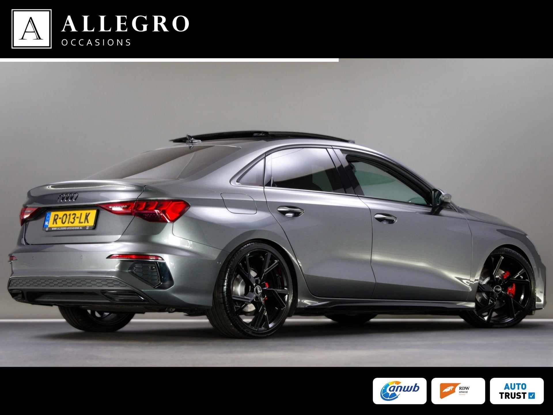 Audi A3 Limousine 35 TFSI Edition One (RS-STOELEN, ADAPTIVE, Auto's, Dealer onderhouden, 4 cilinders, 150 pk, 690 kg