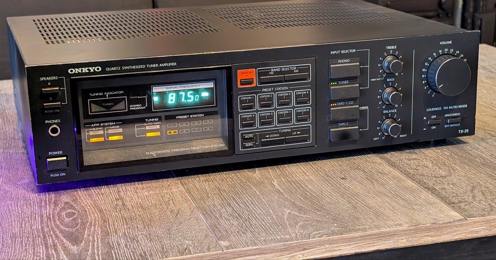 ONKYO TX-25 - GARANTIE - PHONO - ZEER MOOIE KLANK - STEREO, Met Garantie, Rick's Audio 
De Kempen 18 
6021PZ Budel 
+31 (0)495 785698
info@ricks-audio.com