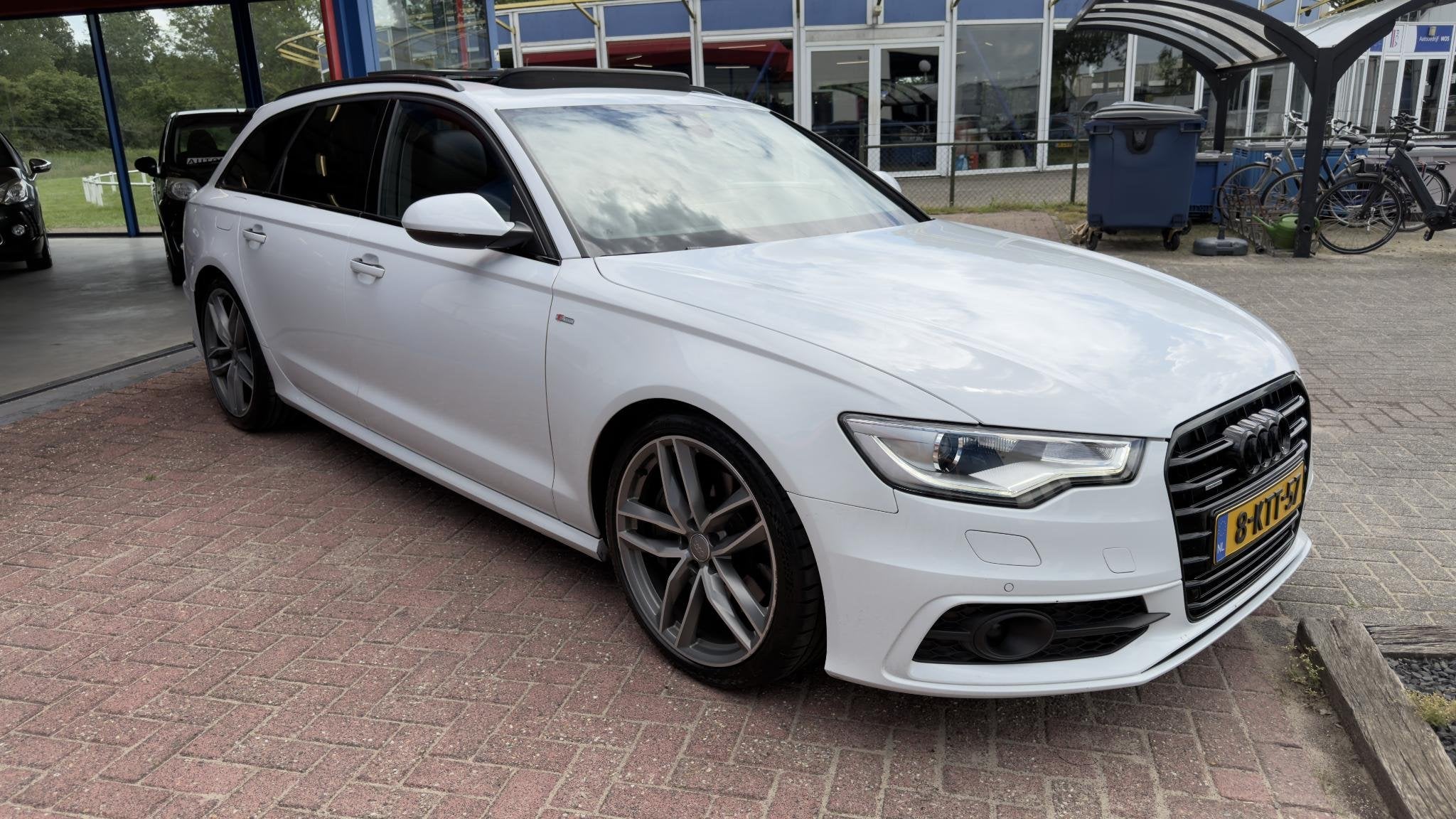 Audi A6 Avant 3.0 TDI BiT quattro Pro Line Plus BOSE - ACC -, Automaat, Euro 5, Gebruikt, Wit