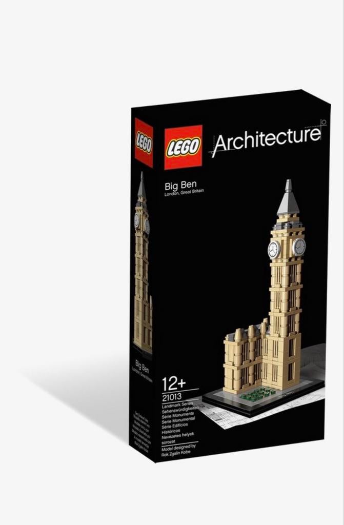 LEGO Architecture Big Ben 21013 - Complete set, Kinderen en Baby's, Speelgoed | Duplo en Lego, Ophalen, Lego, Architecture, Zo goed als nieuw