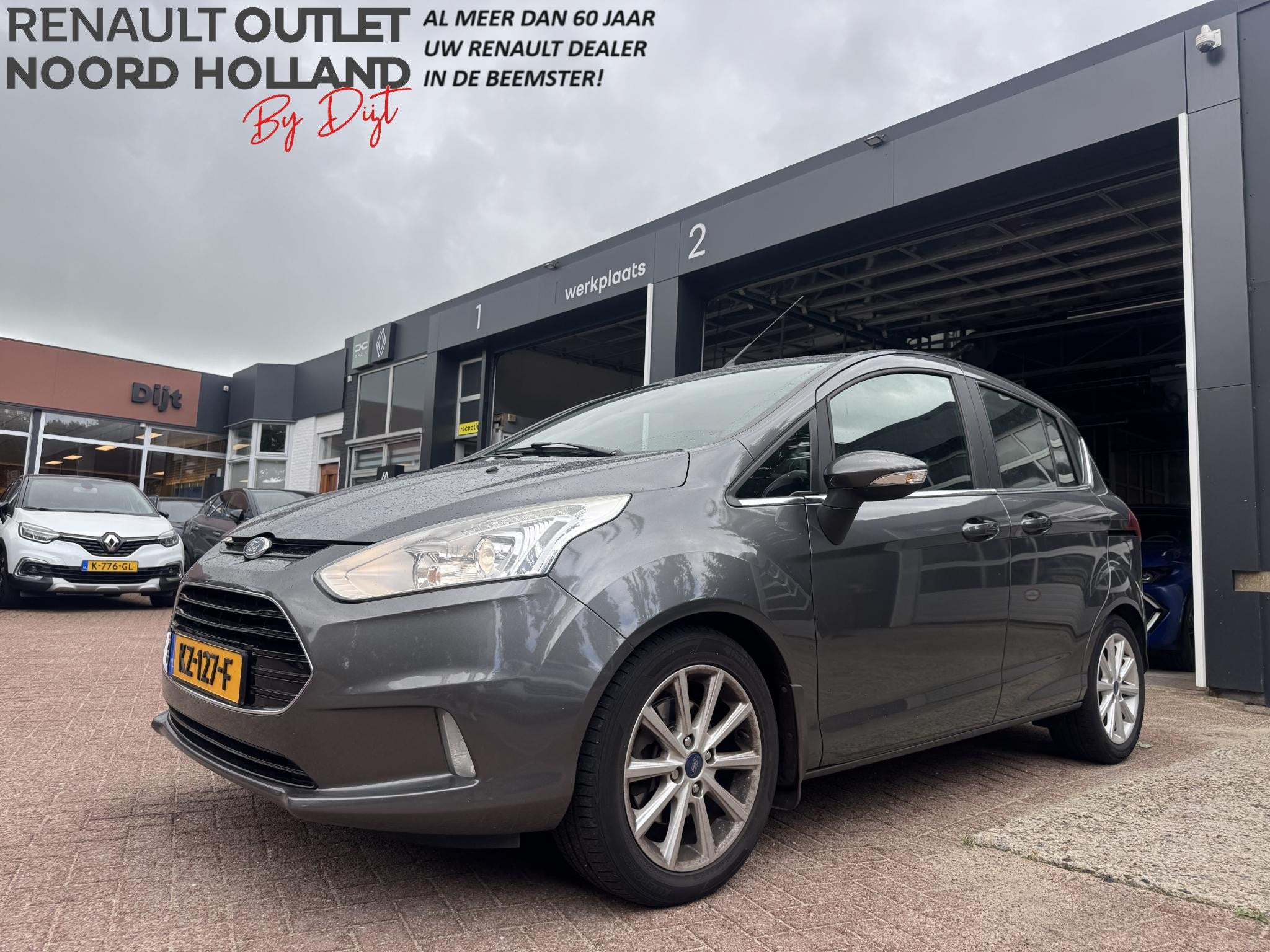 Ford B-Max 1.0 EcoBoost Titanium, Auto's, Voorwielaandrijving, Euro 5, Gebruikt, 750 kg