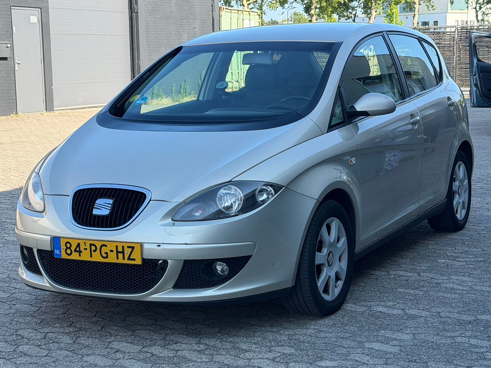Seat Altea 1.6 75KW 2004 Beige, Auto's, Seat, 1295 kg, 4 cilinders, Beige, MPV