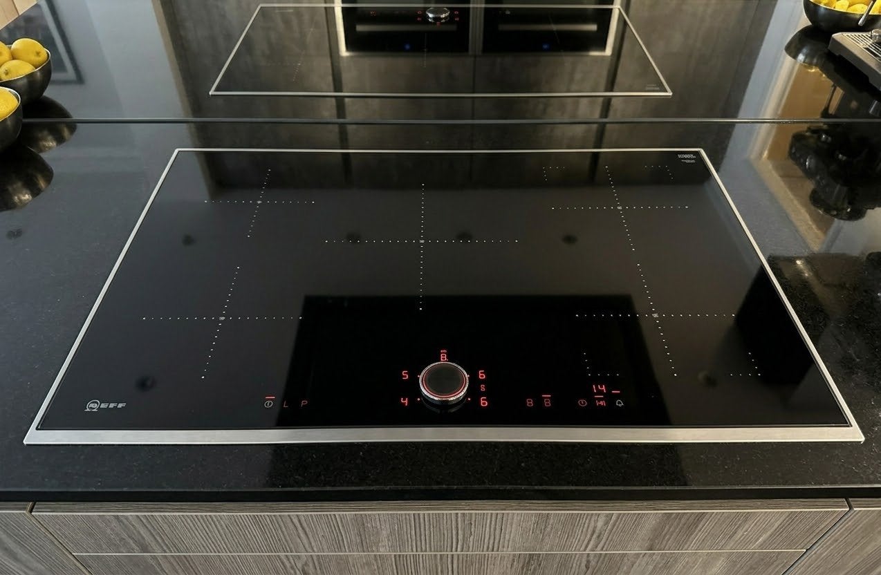 Neff inductie kookplaat 80 cm in nieuw staat, Witgoed en Apparatuur, Ophalen, Zo goed als nieuw, Inbouw, Inductie