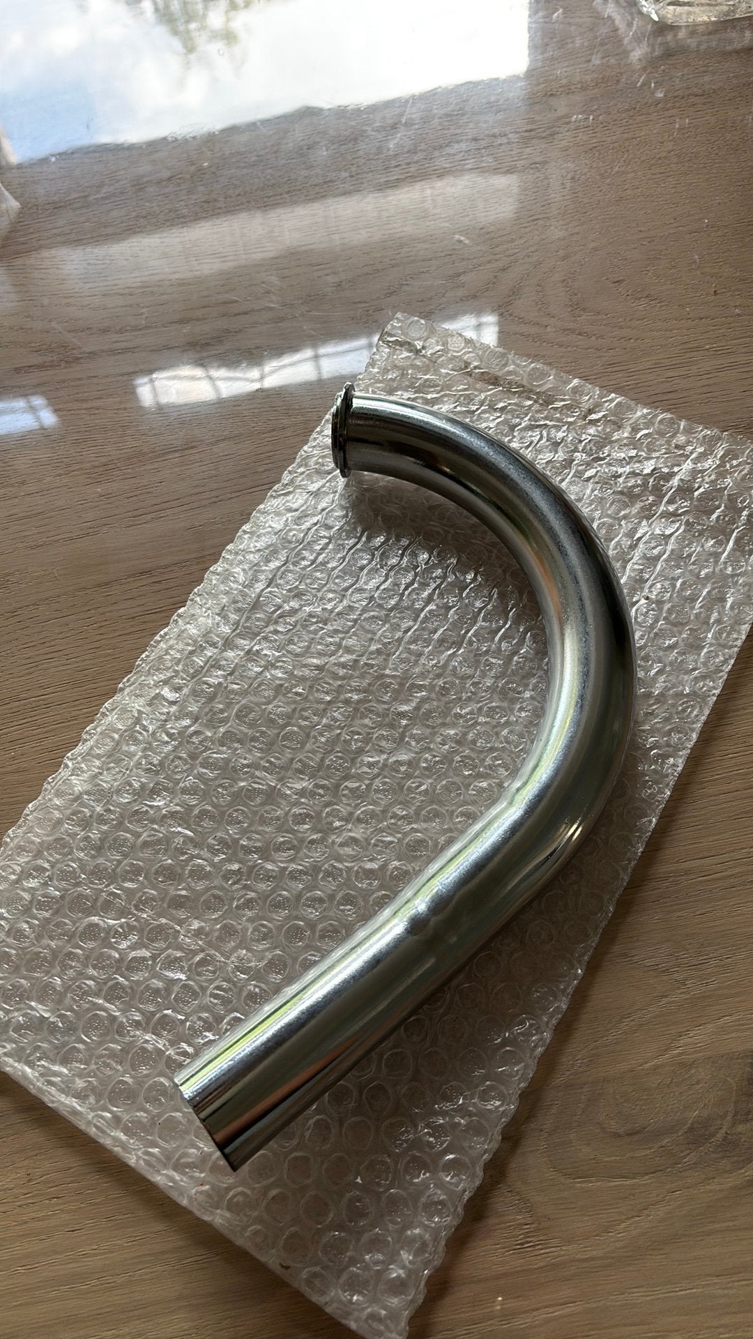 Flensuitlaatbocht Sachs Hercules 32mm 4v/5v Links, Ophalen of Verzenden, Nieuw, Uitlaat, Overige merken