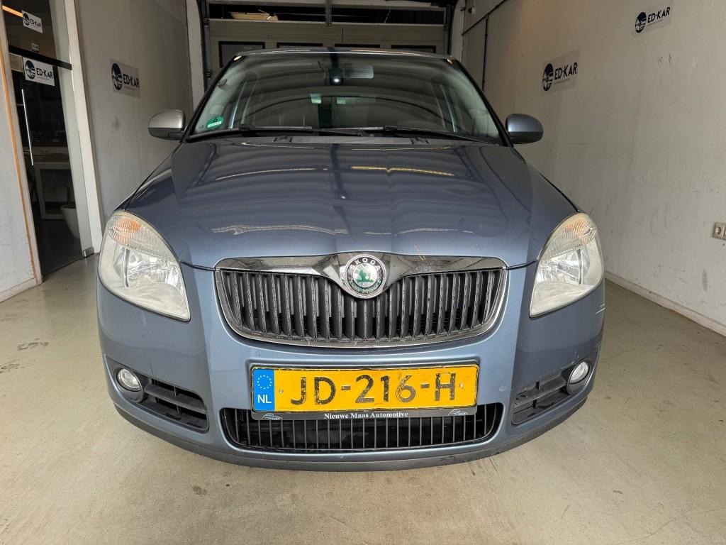 Skoda FABIA 1.2-12V Go AIRCO 5DRS HANDEL PRIJS EXPORT PRICE, Voorwielaandrijving, Blauw, 1198 cc, Bedrijf