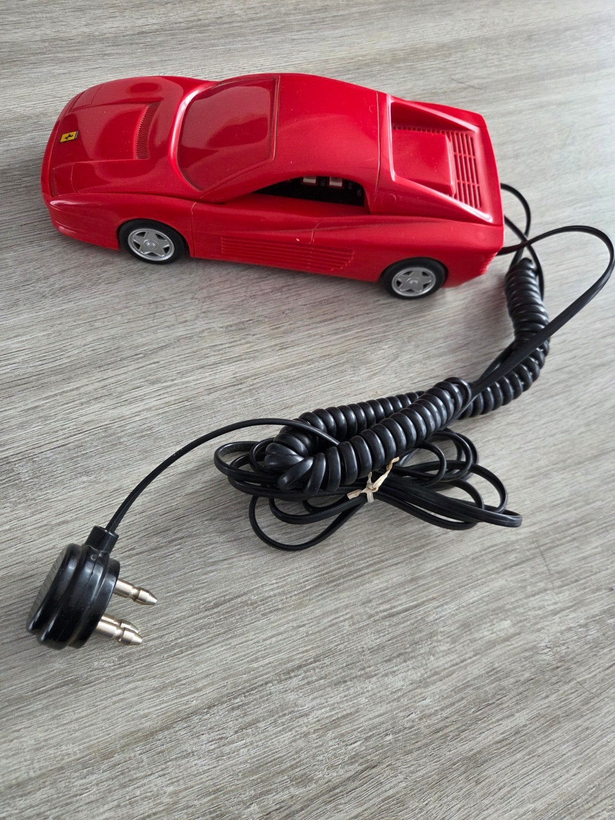 Vintage Ferrari Testarossa Telefoon - Rood, Telecommunicatie, Ophalen of Verzenden, Gebruikt