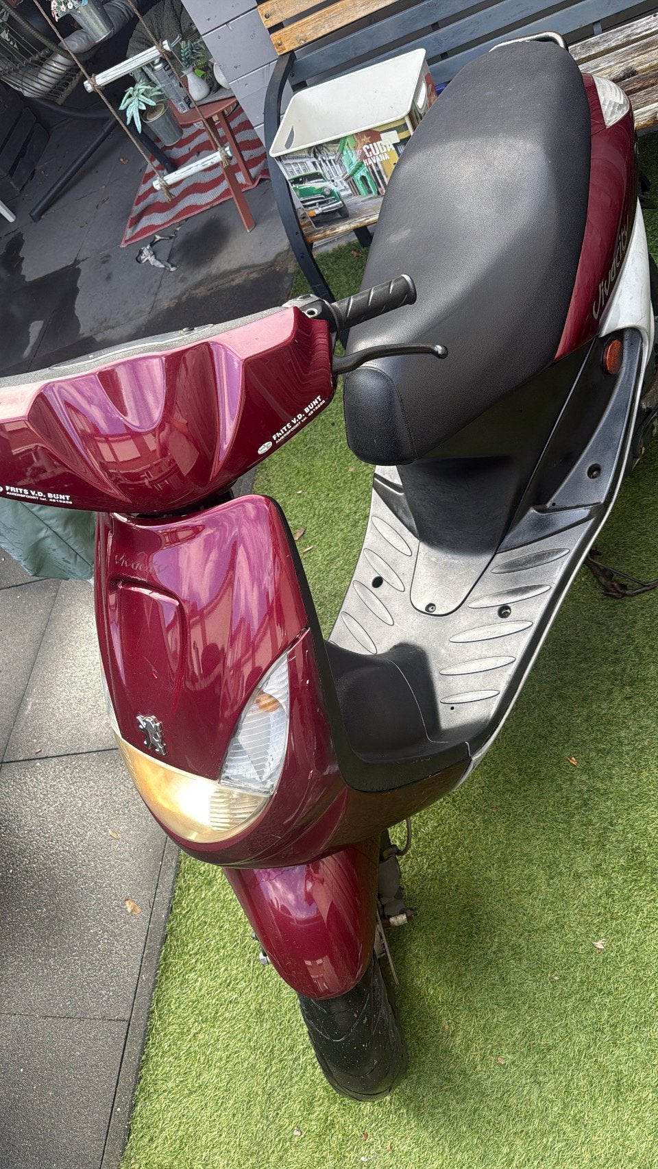 vivacity 2t opknapper., Fietsen en Brommers, Scooters | Peugeot, Ophalen of Verzenden, Zo goed als nieuw, Tweetakt, Vivacity