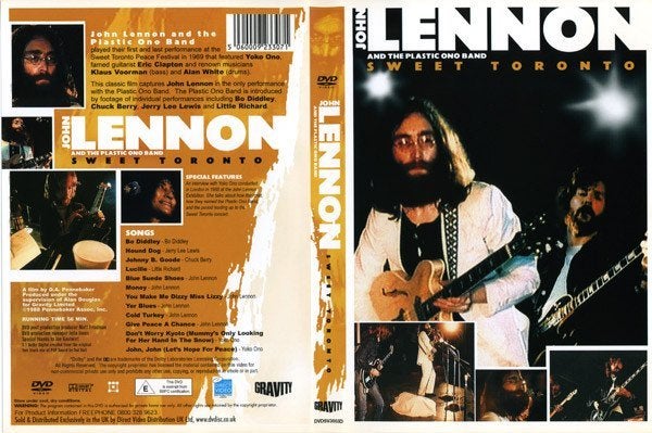 John Lennon And The Plastic Ono Band–Sweet Toronto, Alle leeftijden, Verzenden, Zo goed als nieuw, Concert