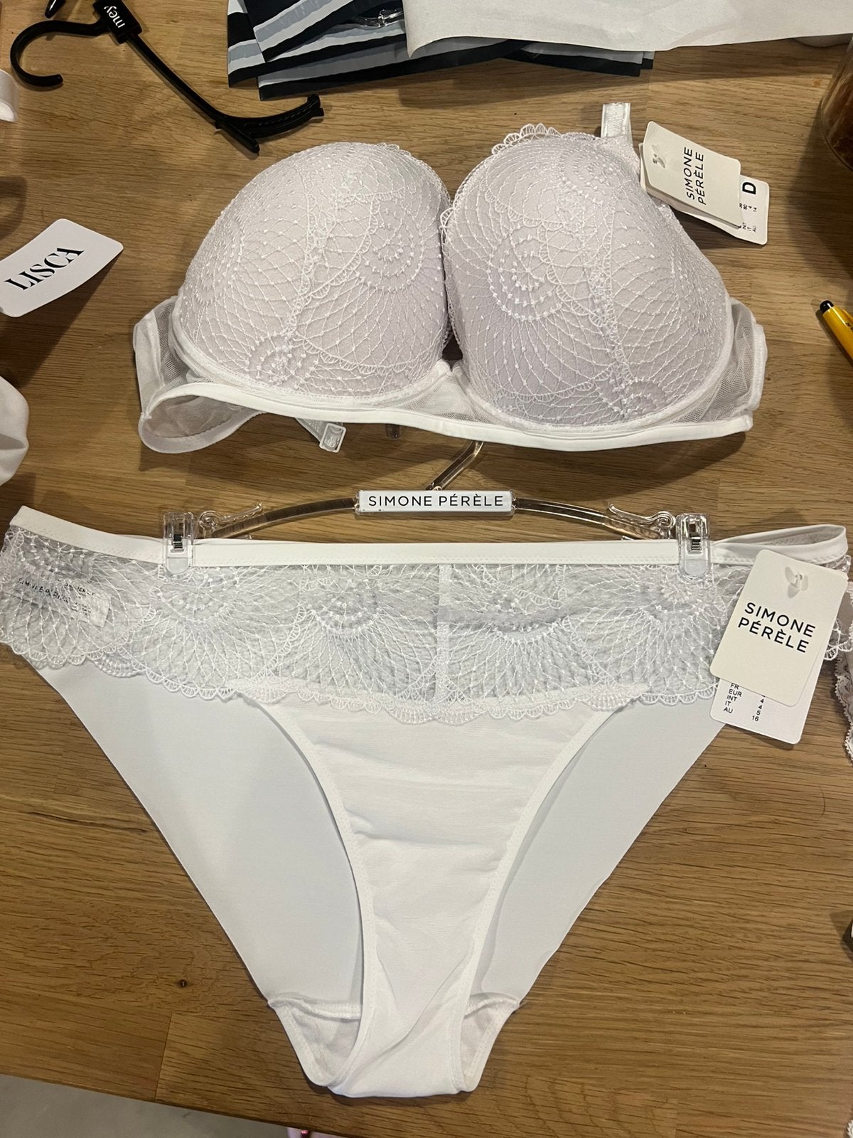 Simone pérèle bh maat 80D slip 42 NIEUW!! Set Nu €50,-, Ophalen of Verzenden, Setje