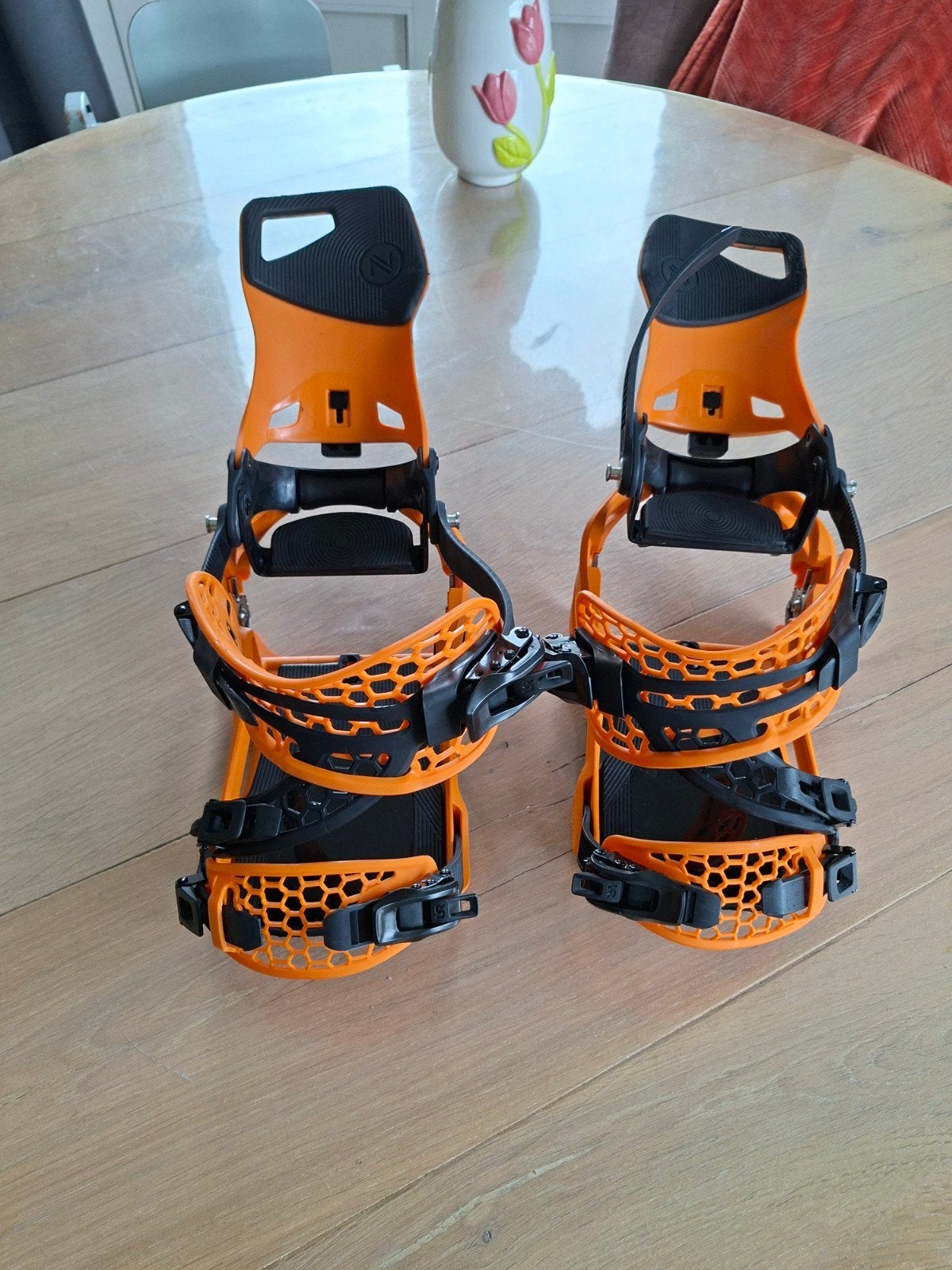 Nidecker Supermatic Snowboard Bindingen - Zo goed als nieuw, Ophalen of Verzenden, Zo goed als nieuw, Bindingen