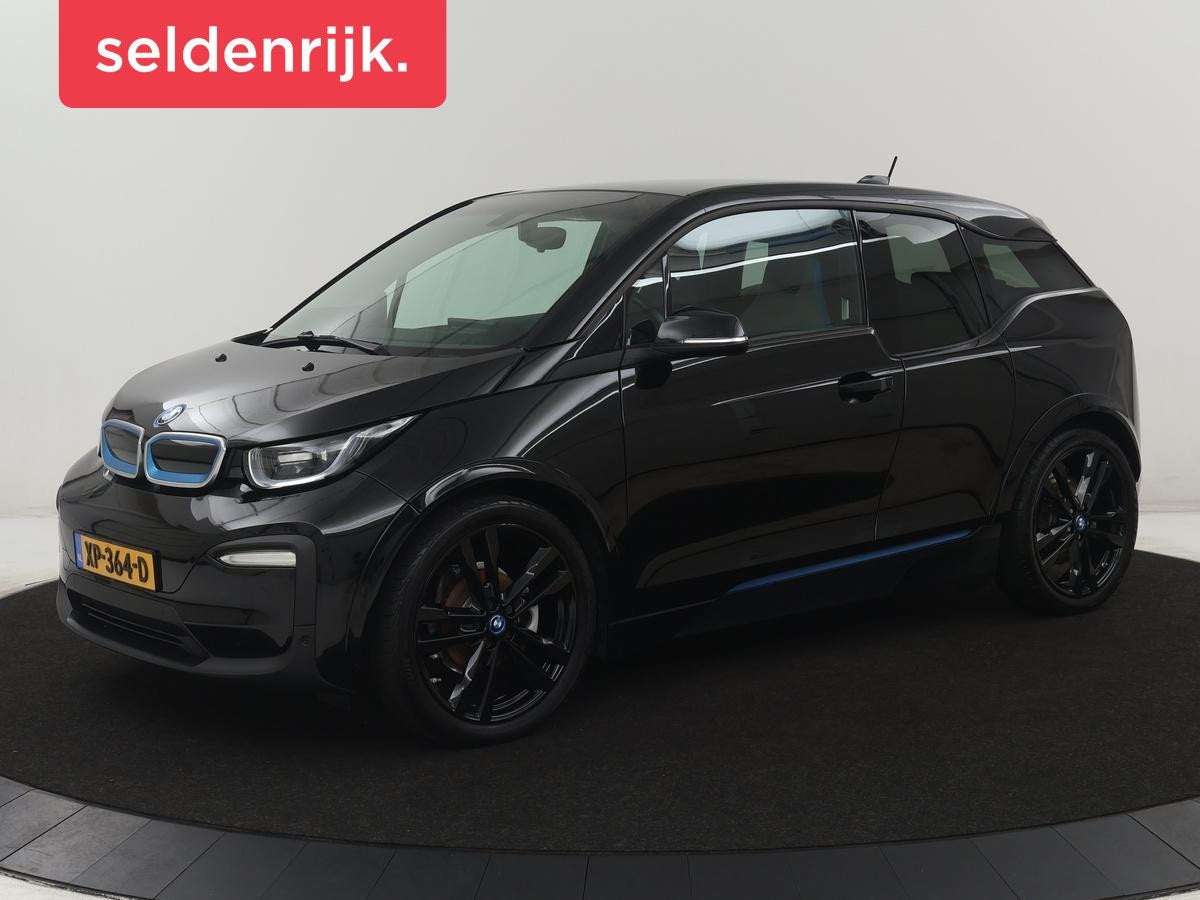 BMW i3 Basis 120Ah 42 kWh | SOH 85 % | Navigatie | LED | Har, Auto's, Automaat, 4 stoelen, 258 min, Zwart