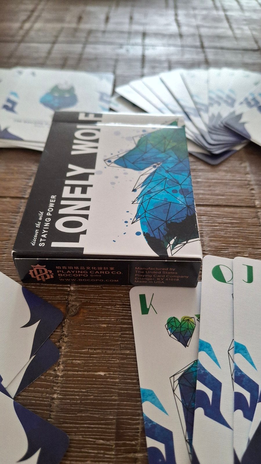 kaartspel lonely wolf, Ophalen, Nieuw