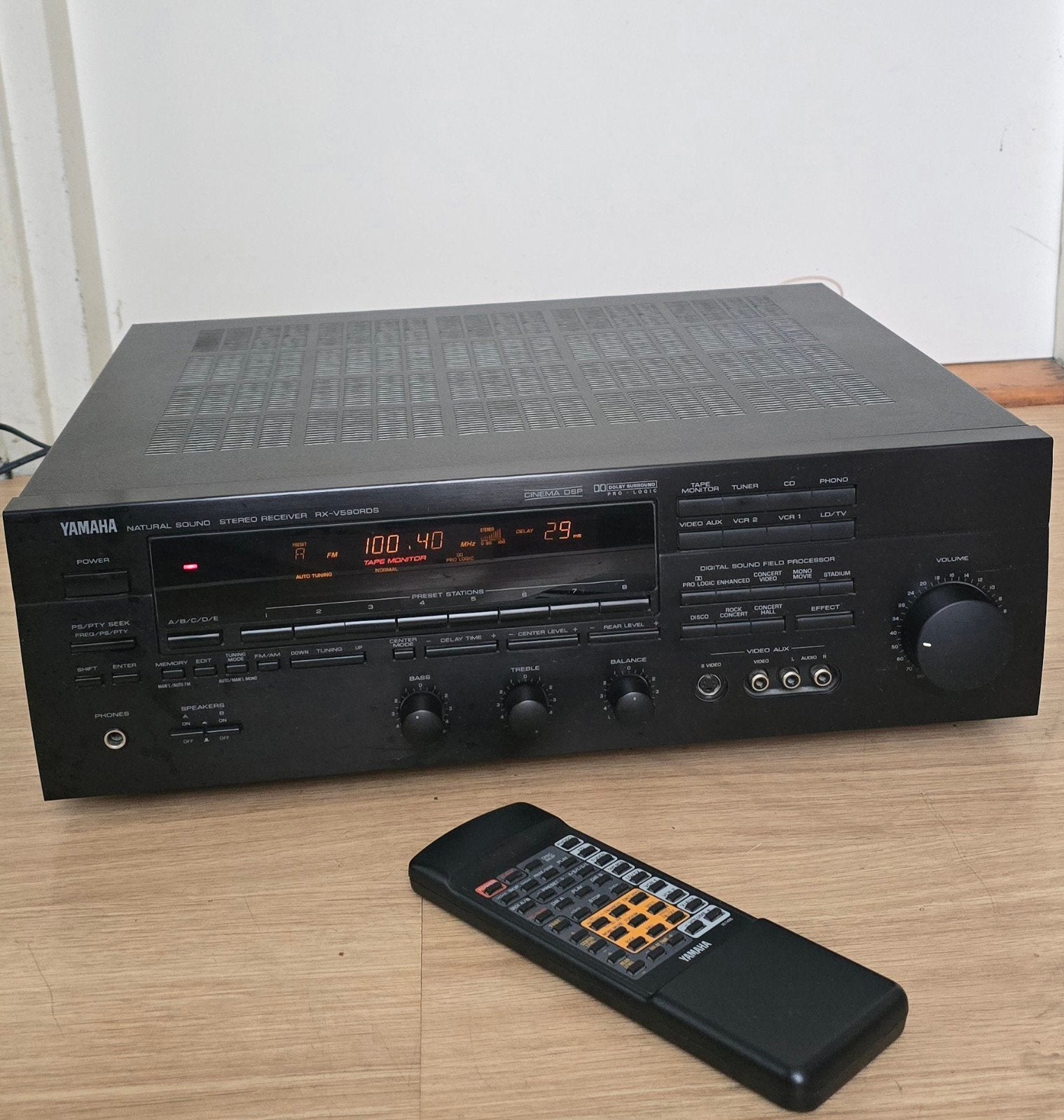 Yamaha RX-V590RDS Natural Sound Stereo Receiver, Ophalen of Verzenden