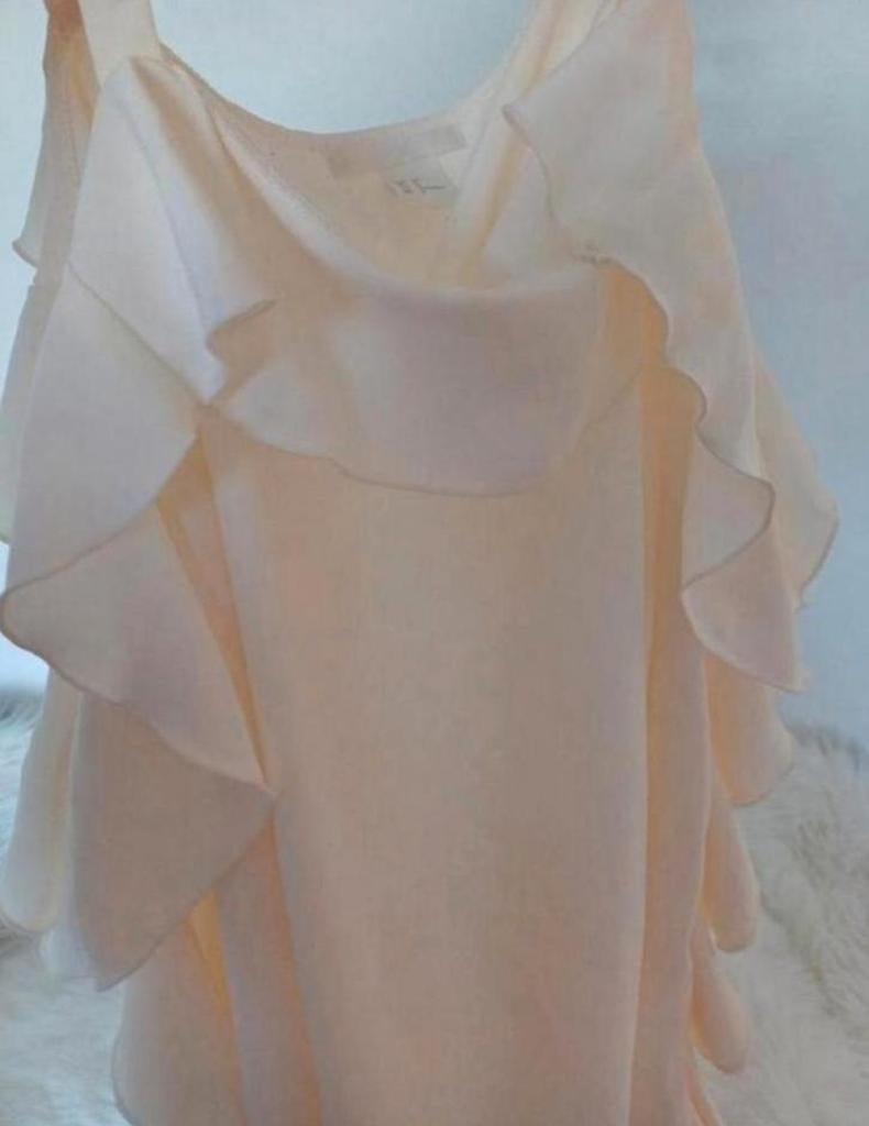 Blousje blouse crèmekleurig met roosjes maat 34. Is prachtig, Ophalen of Verzenden, Zo goed als nieuw, Maat 34 (XS) of kleiner