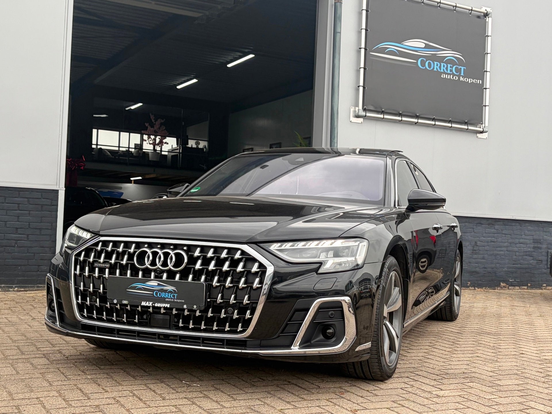 Audi A8 50 TDI Mild-Hybrid Quattro, Automaat, Gebruikt, Leder, Bedrijf