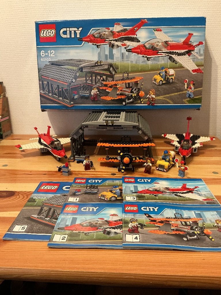 Lego City 60103 Airport Air Show, Lego, Ophalen of Verzenden, City, Gebruikt