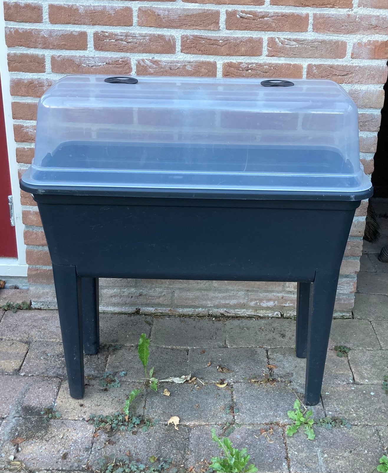 Kweekbak met deksel, mini moestuin, Tuin en Terras, Kweekspullen, Ophalen, Gebruikt, Kweekbak