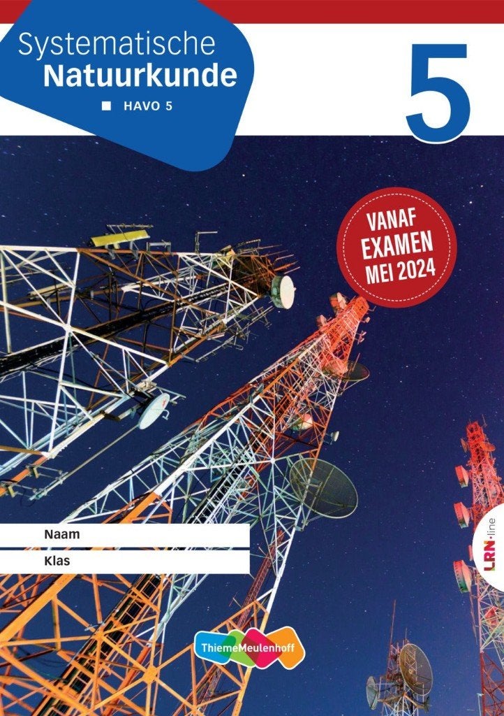 Systematisch natuurkunde havo 5 thiememeulenhoff, Natuurkunde, Ophalen of Verzenden, HAVO, Nieuw