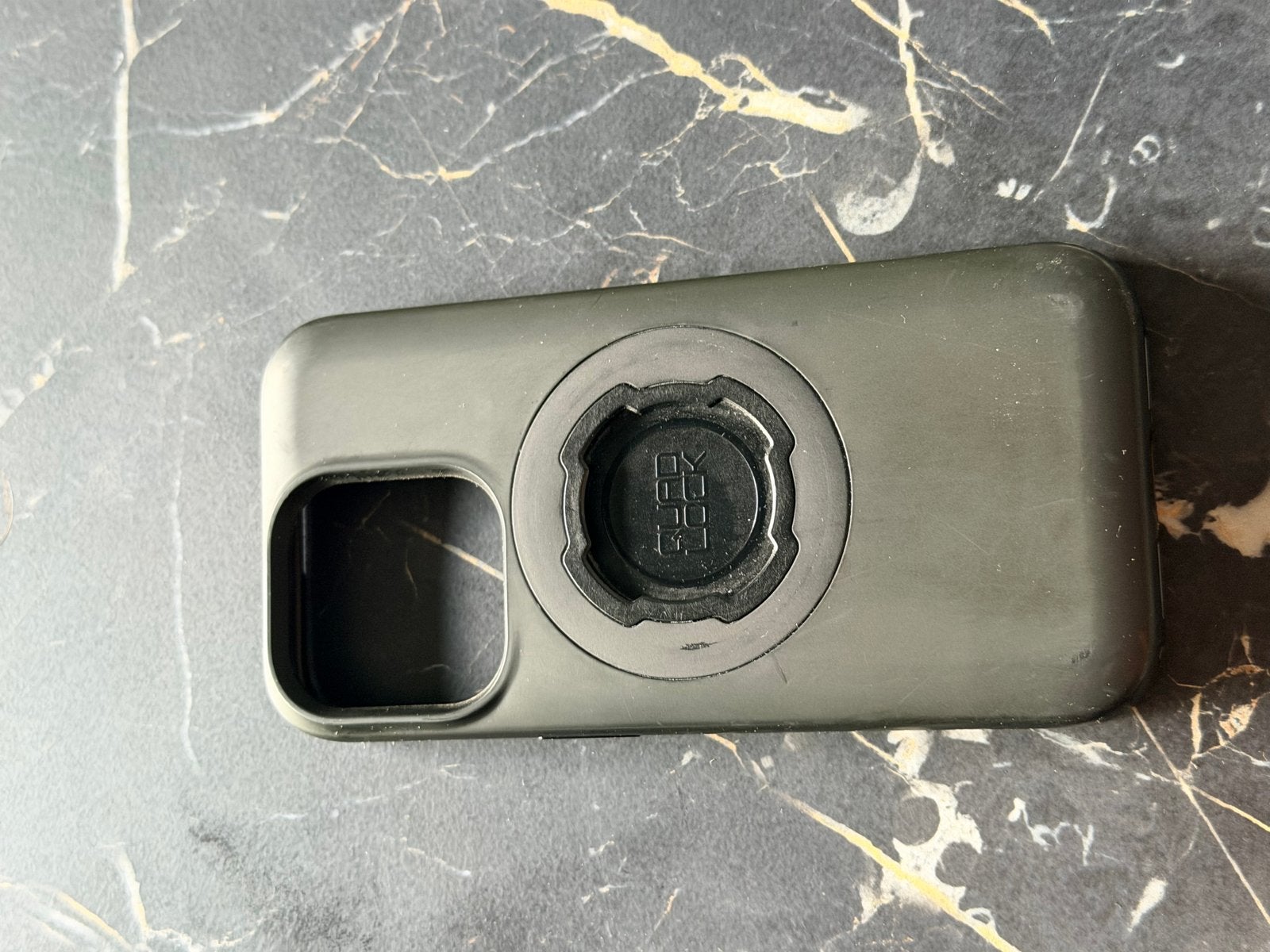 Quad Lock telefoonhoes voor iPhone 15 Pro, Quad Lock, Hoesje of Tasje, Schokbestendig, IPhone 15 Pro