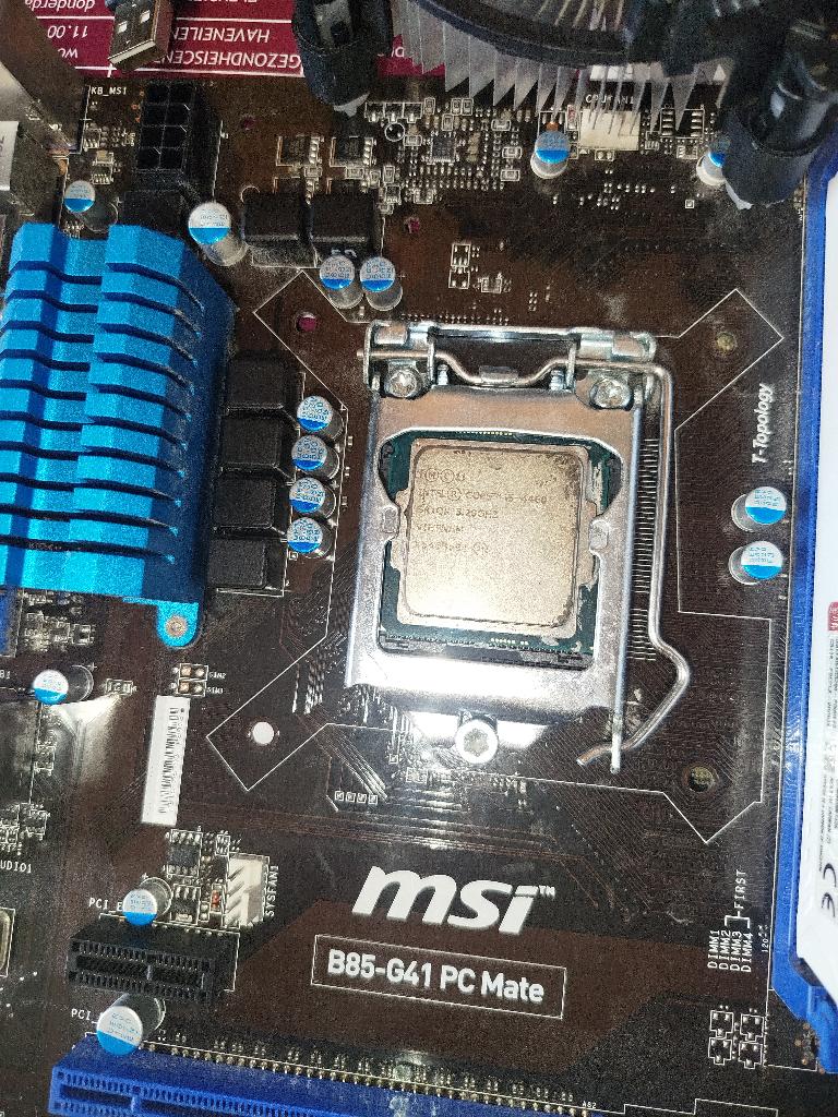 i5 4460 + 20GB Ram + Moederbord, Gebruikt, DDR3, Ophalen of Verzenden, LGA 1150