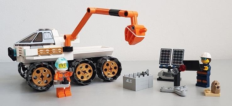 Lego City Ruimtevaart Testrit Rover 60225, Ophalen of Verzenden, Gebruikt, Complete set, Lego