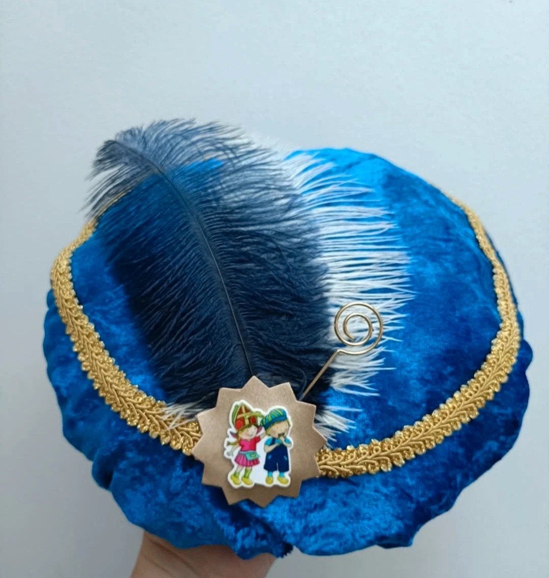 Pietenmuts, Kleding | Dames, Carnavalskleding en Feestkleding, Ophalen of Verzenden, Zo goed als nieuw, Maat 34 (XS) of kleiner