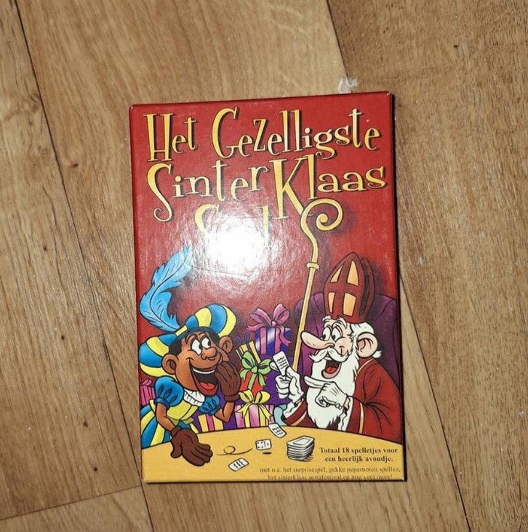 Het Gezelligste Sinterklaas Spel - Compleet, Vijf spelers of meer, Ophalen of Verzenden, Zo goed als nieuw