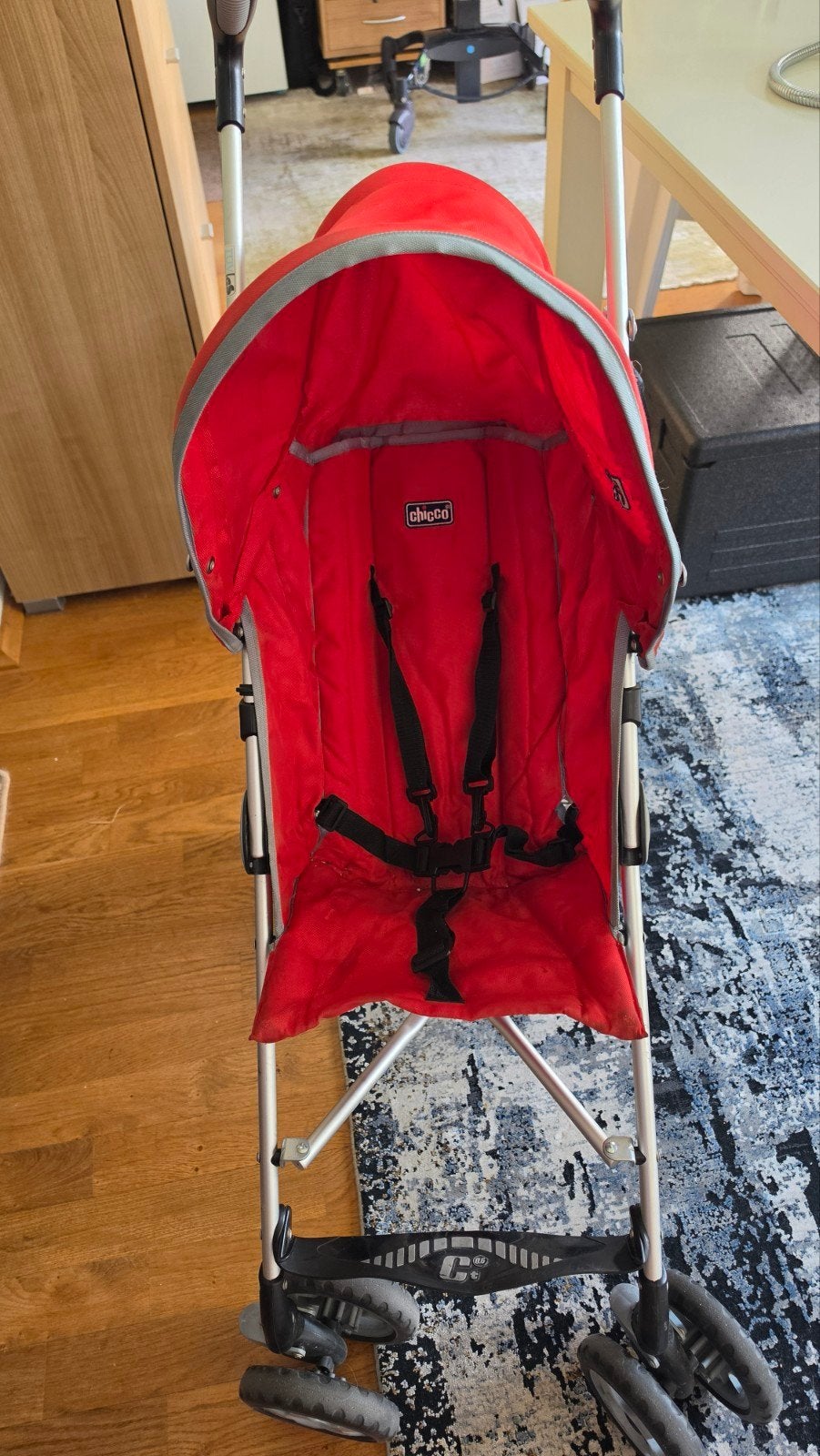 Kinderwagen, Ophalen