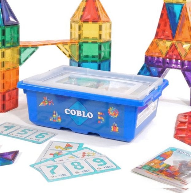 NIEUW!! Coblo schoolbox 200 stuks, Kinderen en Baby's, Ophalen of Verzenden, Nieuw, Knutselen, Met licht