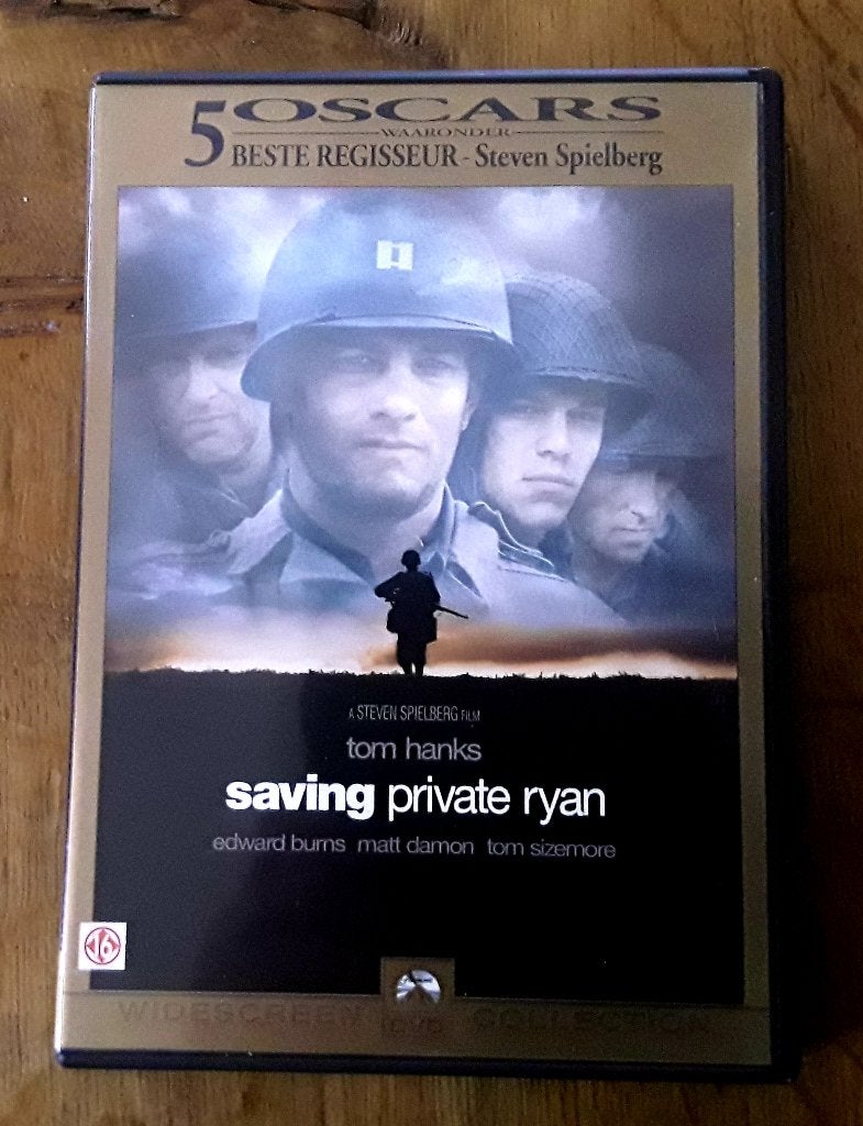 Saving private Ryan - met Tom Hanks - 2 discs, Gebruikt, Vanaf 16 jaar, Duits, Ophalen of Verzenden