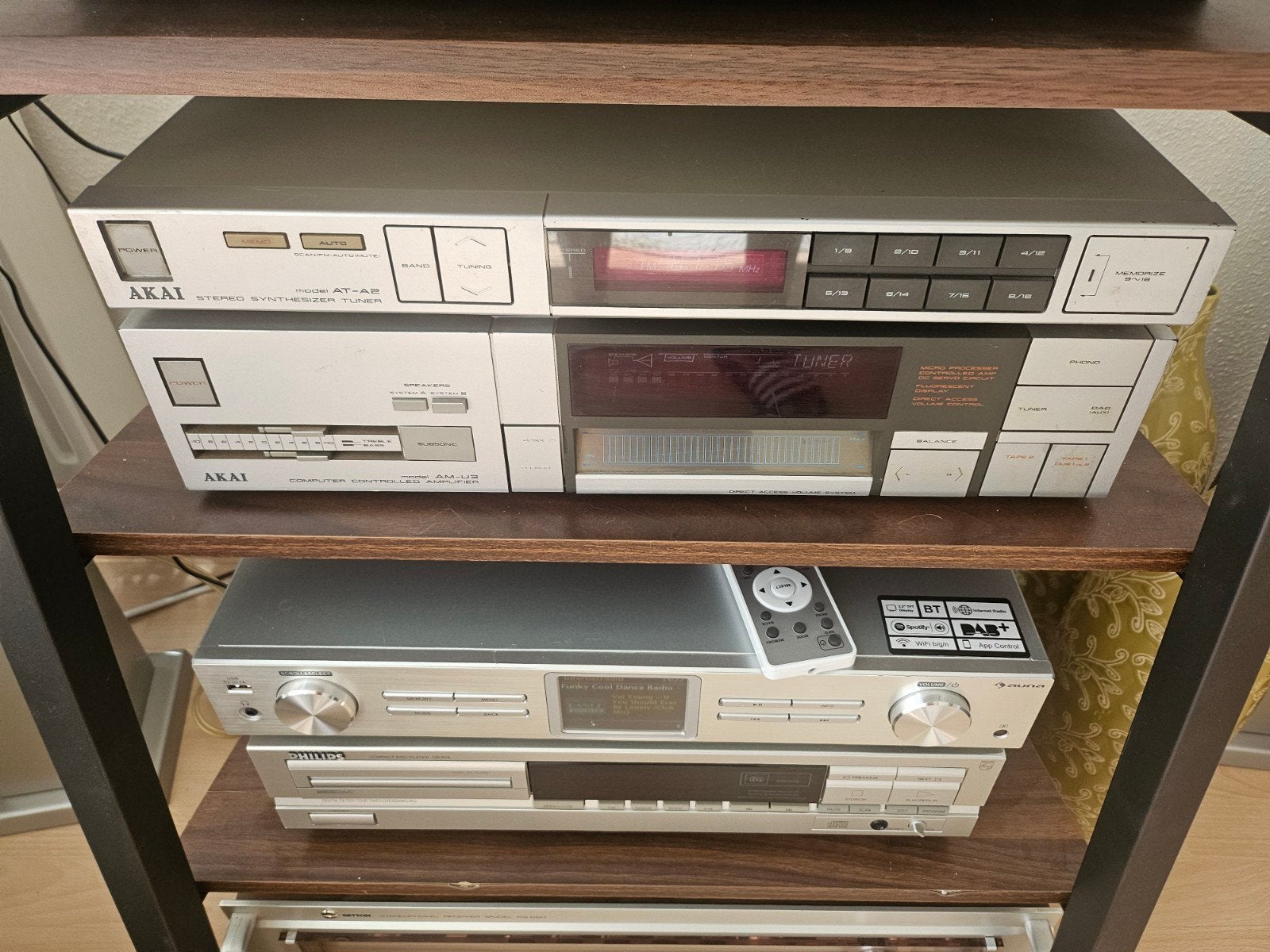 mooi akai setje vintage, Ophalen of Verzenden, Akai