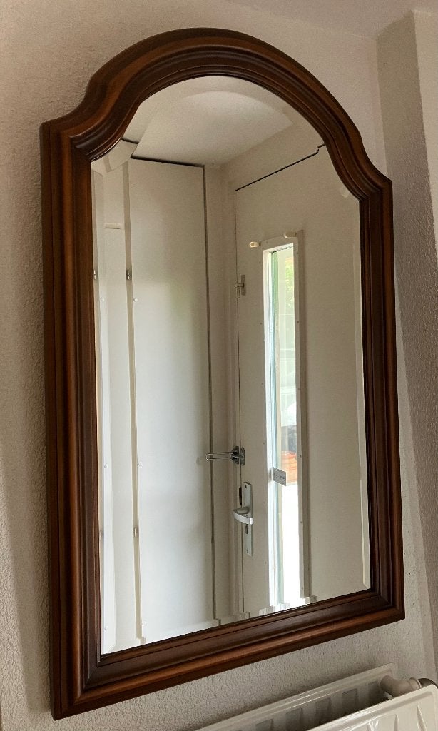 Klassieke wandspiegel, Ophalen, Overige vormen, 50 tot 100 cm, Minder dan 100 cm