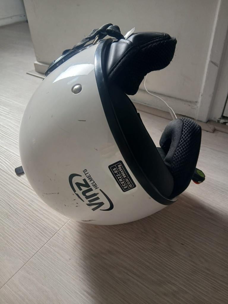 Kinderhelm brommer/scooter Vinz, Fietsen en Brommers, Brommerhelmen, Ophalen, Gebruikt, VinZ
