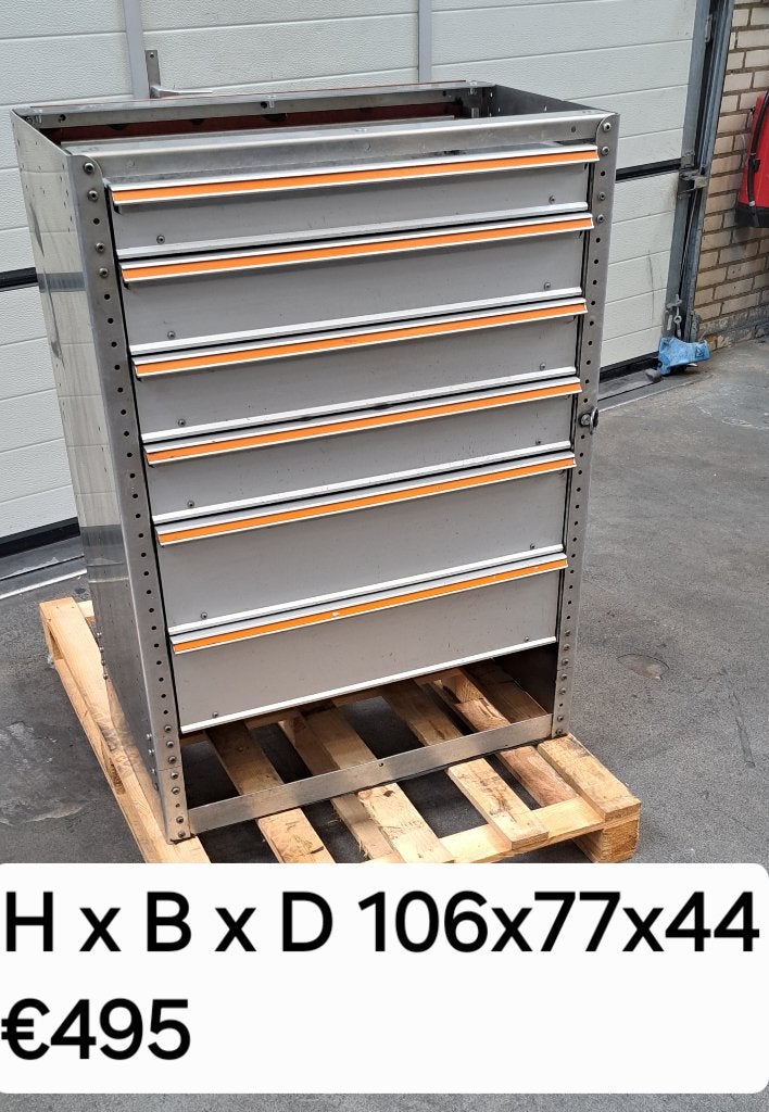 bedrijfswagen inrichting aluminium, Ophalen, Gebruikt