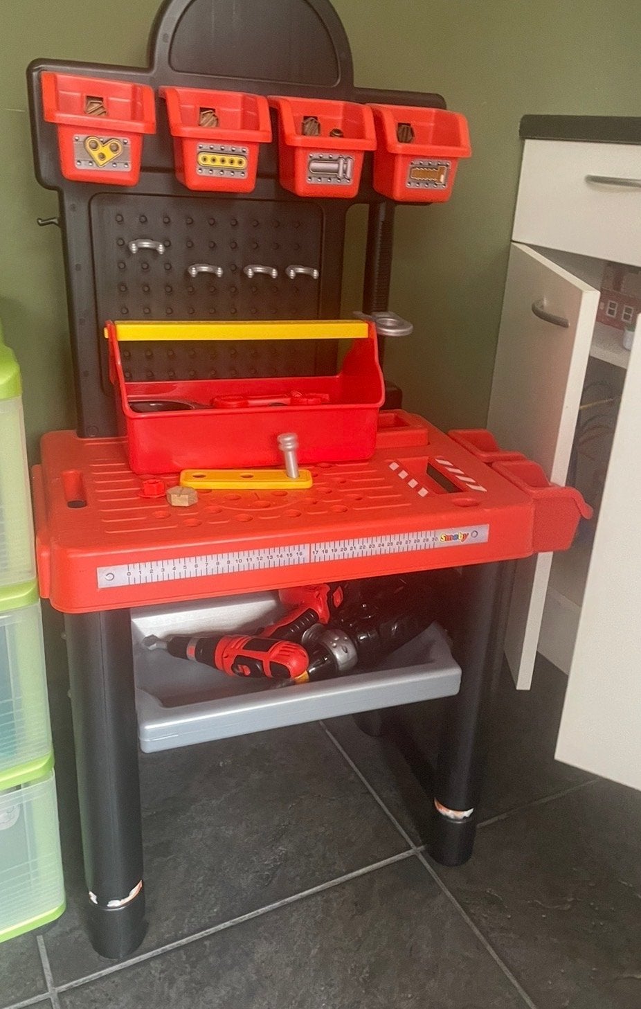 Smoby Black & Decker Werkbank voor kinderen, Ophalen, Zo goed als nieuw