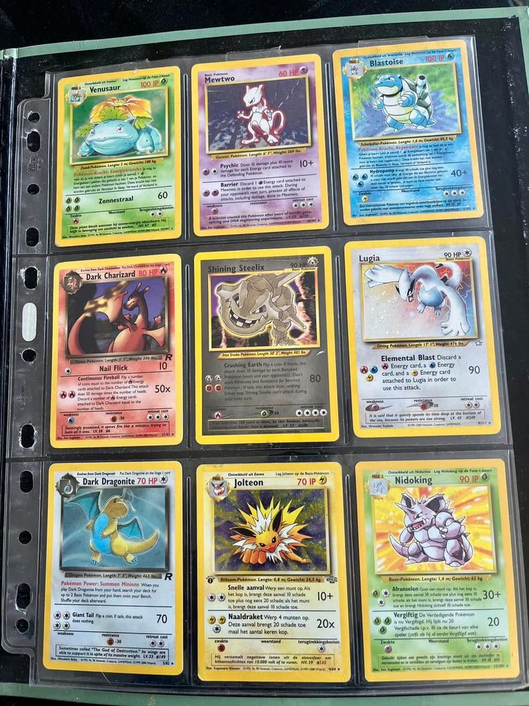 Verzameling pokémonkaarten 125 stuks, Ophalen, Zo goed als nieuw, Meerdere kaarten, Foil