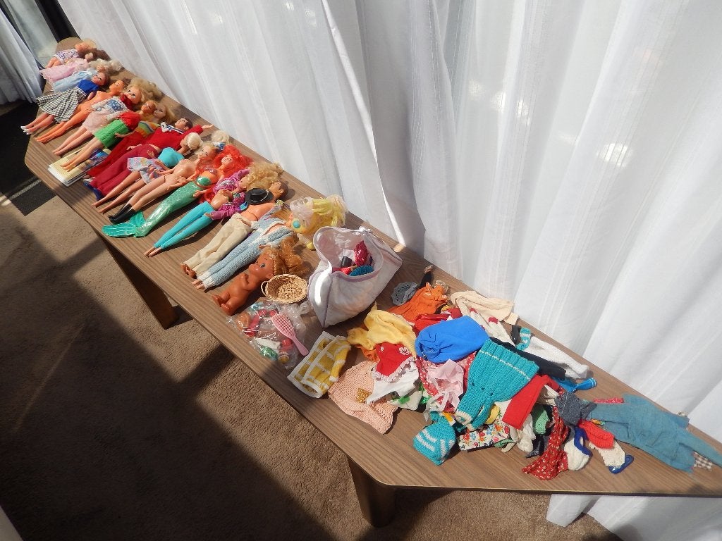 Barbie poppen, kleertjes en accesoires, Verzenden, Gebruikt