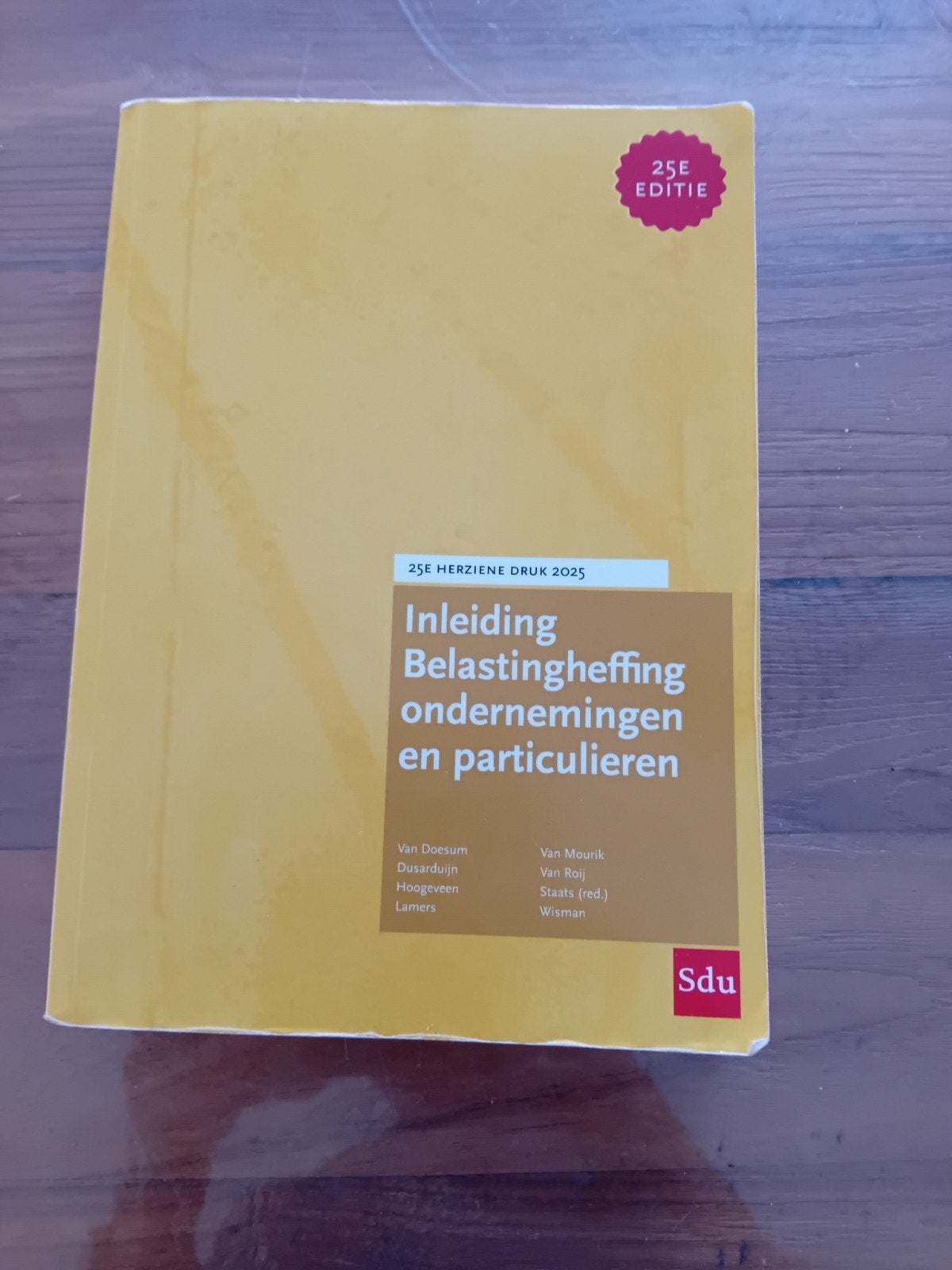 Inleiding Belastingheffing Ondernemingen en Particulieren, Van Giersbergen, Dusarduijn, Hoogeveen, Lamers e.a., Zo goed als nieuw