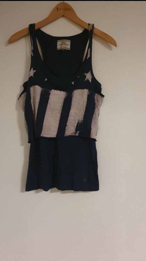 shirt, Ophalen, Blauw, Korte mouw, Maat 34 (XS) of kleiner