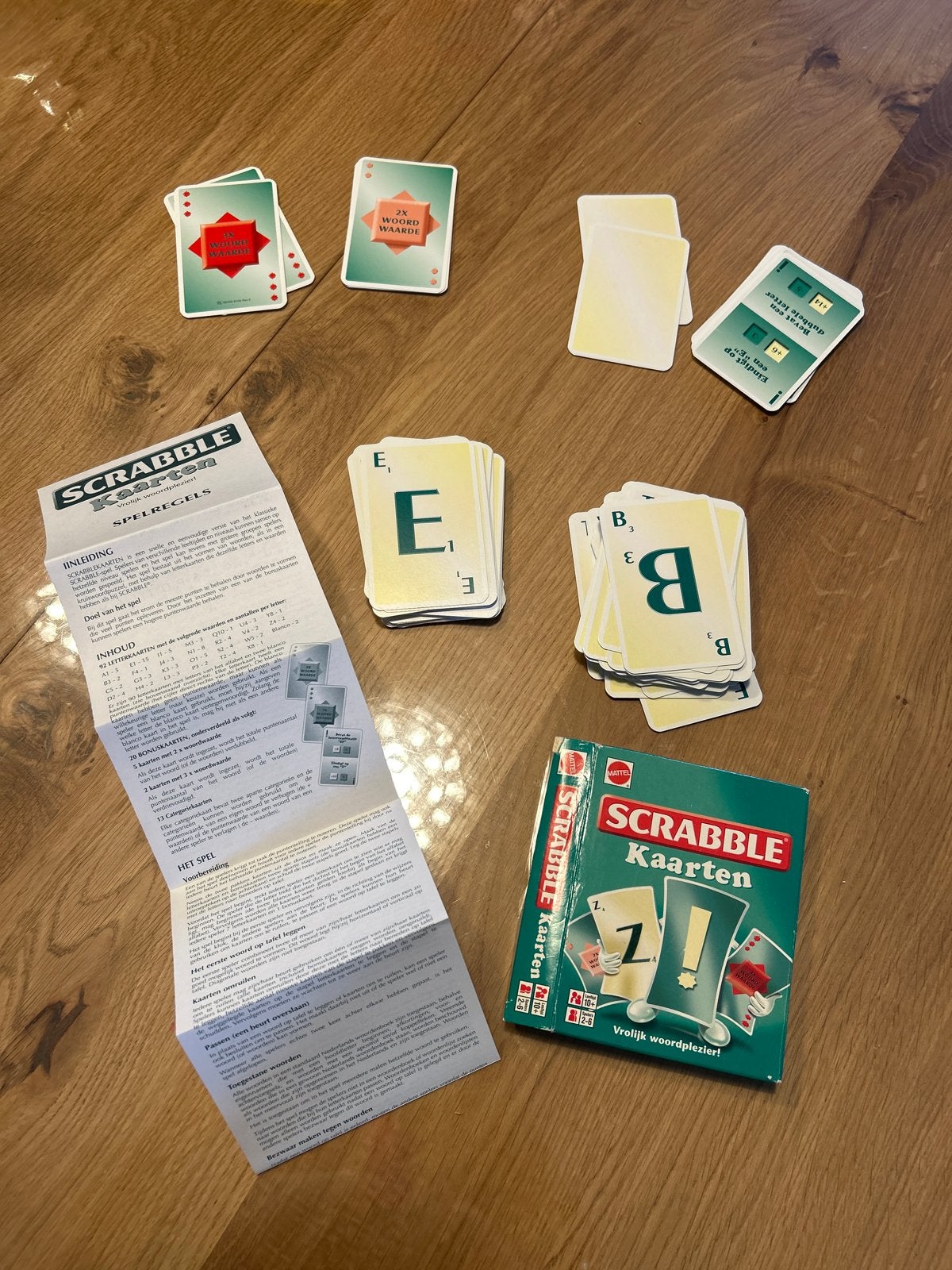 Scrabble Kaarten - Vrolijk woordplezier!, Een of twee spelers, Ophalen of Verzenden, Gebruikt