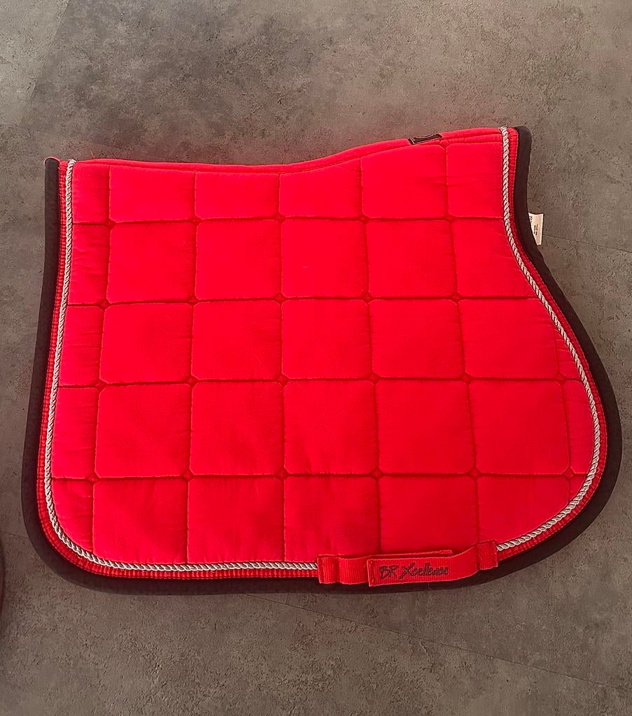 Dekje Rood Maat COB (BR Xcellent), BR, Dressuurdekje, Cob (M), Rood
