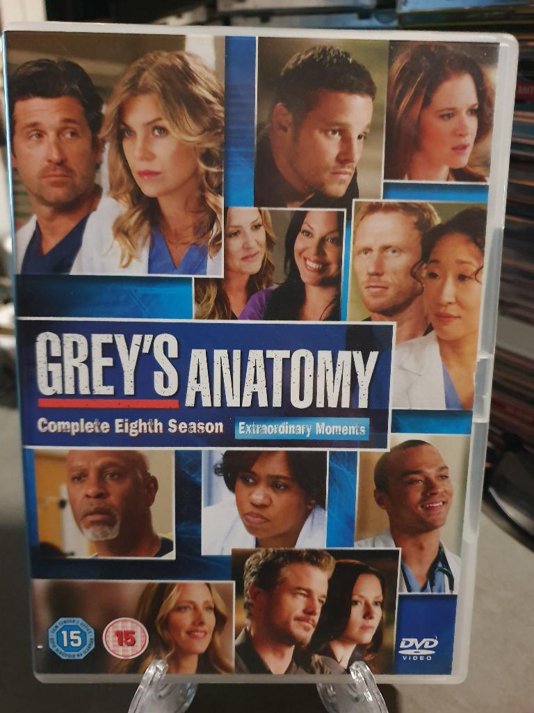 Grey's Anatomy achtste seizoen 6DVD set, Cd's en Dvd's, Vanaf 12 jaar, Ophalen, Zo goed als nieuw, Drama
