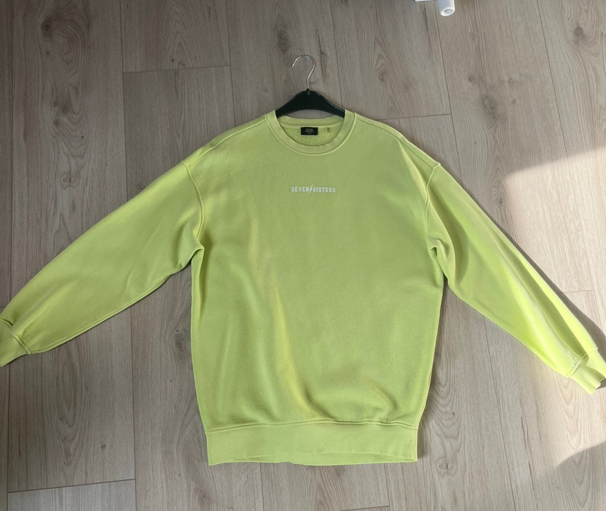 Dames sweater lime green, Ophalen of Verzenden, Gedragen, Maat 34 (XS) of kleiner, Groen